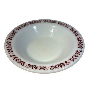 Anchor Hocking Cereal Bowl Anchorware Copper Filigree 928 Made In USA